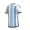 Fußballtrikots Argentinien FIFA WM 2022 Kurzarm Heimtrikotsatz kaufen